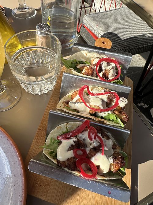 Califlower taco  at La Mezeterie in Ile-de-france