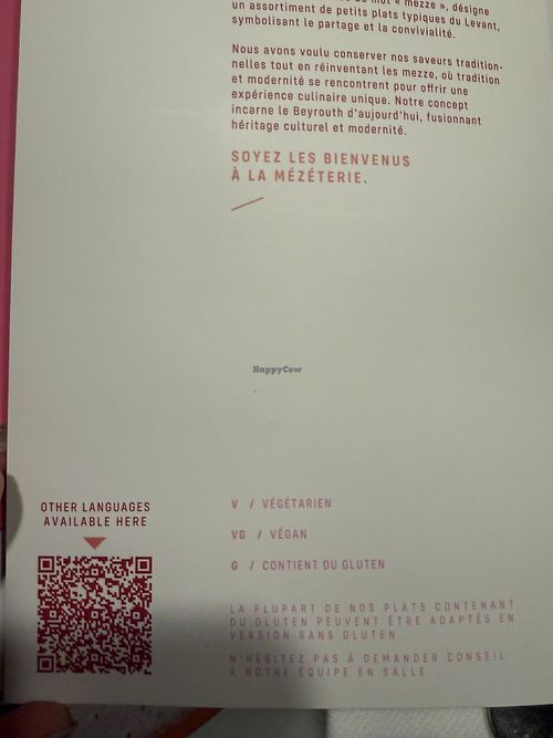 Vegan Labeled   at La Mezeterie in Ile-de-france