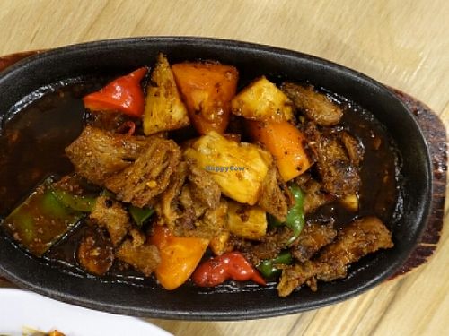 hotplate black pepper deer meat at Nature Cafe - Boon Lay Way in West Singapore
