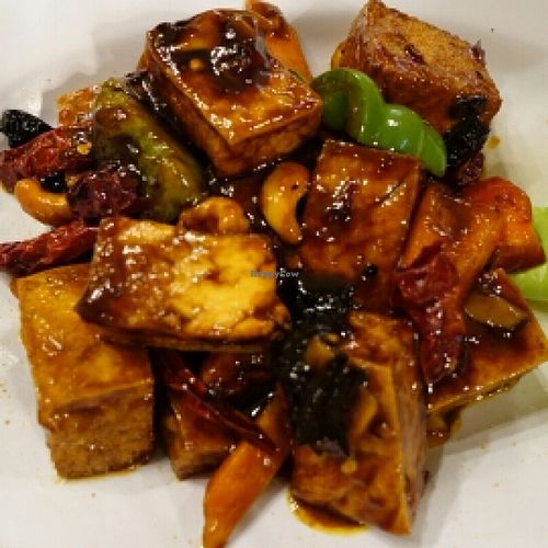 dried chilli bean curd at Nature Cafe - Boon Lay Way in West Singapore