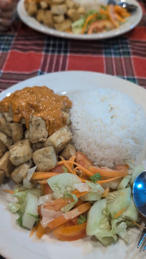  at Amazing Vegan Food in Vang Vieng