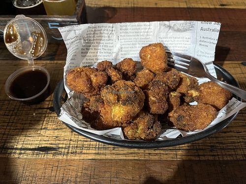Cauliflower Wings  at Rusty Penny Brewing in Penrith