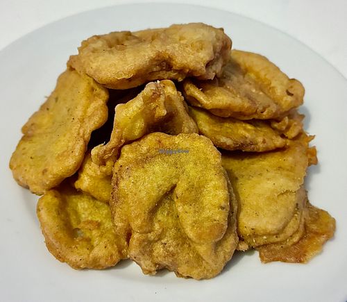 Aloo pakora at Mohan Bhog Restaurant in Dubai