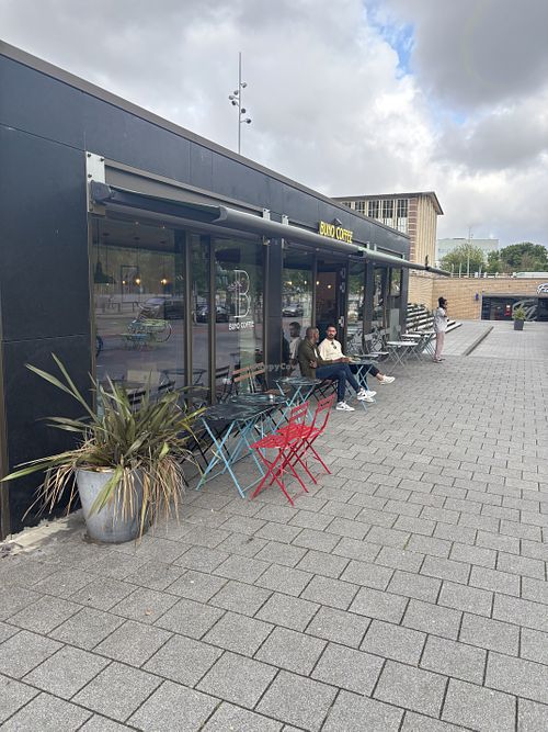 Right outside Amstel station   at Buno Coffee Amstel in Noord-holland