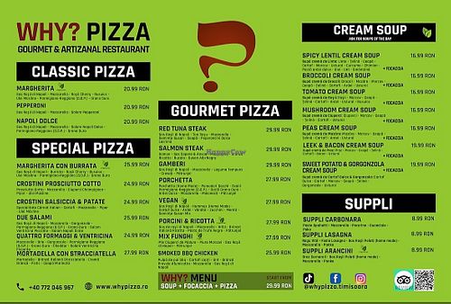  at Why Pizza  in Timisoara
