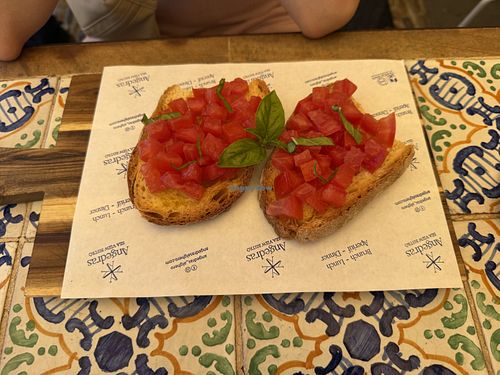 Bruscetta   at Angedras Lounge Bar  in Alghero