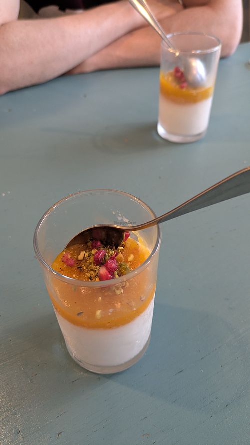 Greek night dessert at Planted Community Cafe, Refillery and Hub in Cheltenham