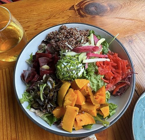 Fall Salad  at WildCraft Cider & Pantry in Yachats