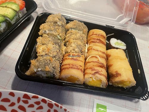 Hot rolls  at Sushi Angel in Setúbal