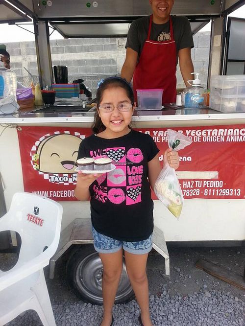 Cupcakes at La Oveja Verde in Monterrey