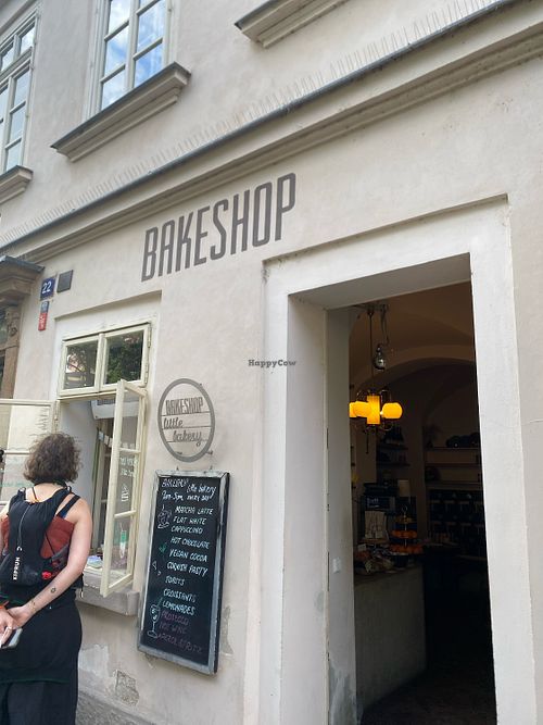 storefront  at Bakeshop in Prague