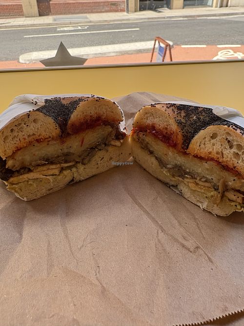 Everything bagel!  at Little Bagel Co - Baldwin in Bristol