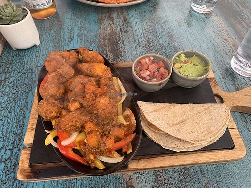 Vegan & gf cauliflower, sweet potato & plantain la plancha ardiente   at Urban Fresh  in Ely