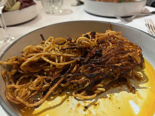 Deep fried Puglian spaghetti   at Rosella  in New York
