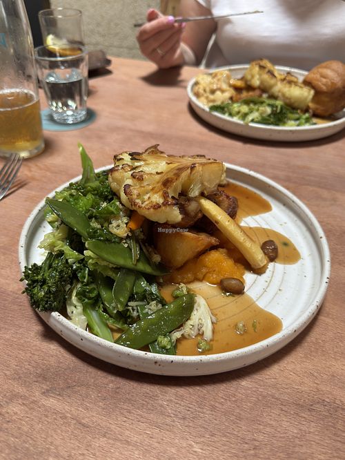 Vegan roast  at Arcadia Exeter (by Utopian) in Exeter