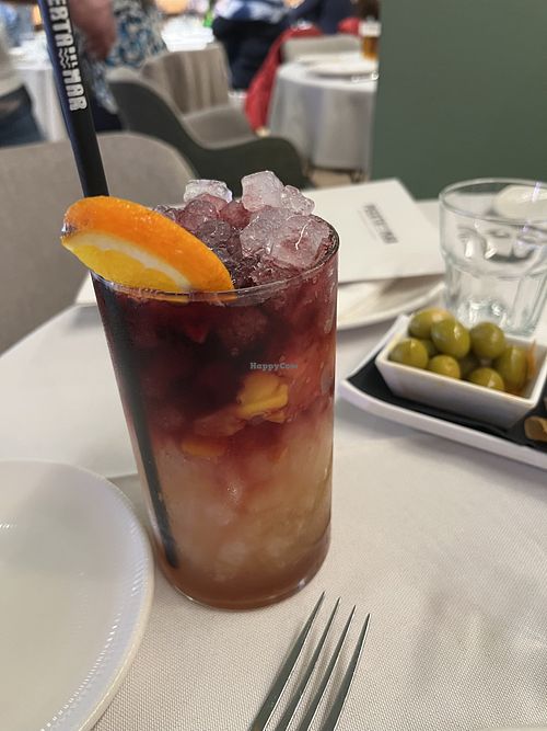 Sangria tinto   at Puerta del Mar in Valencia