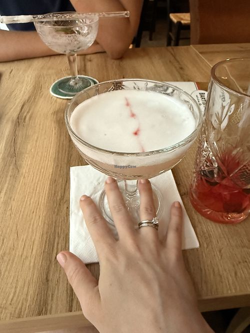 Himbeer Sour (alkoholfrei) mit Aquafarba  at Bartista in Tubingen
