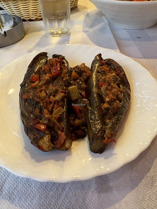 Melanzane ripiene di verdure  at Taverna Arsia in Sarande
