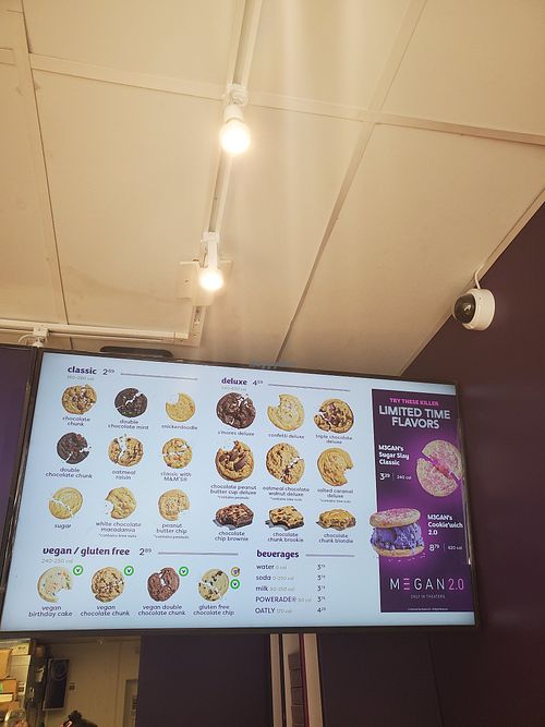 Cookies at Insomnia Cookies in Conshohocken