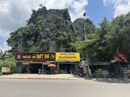 Storefront  at Pure Vegetarian Indian Restaurant Trang An in Ninh Binh