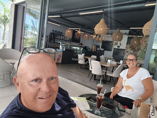 Great local cafe with outdoors seating at Stay Green Cafe North Cyprus in Tatlisu