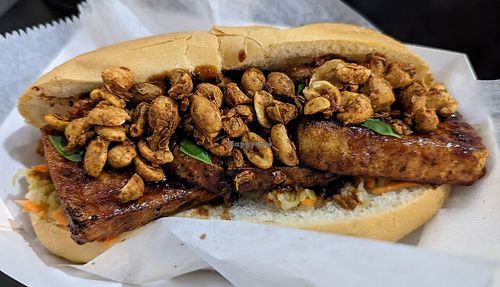 Thai BBQ Tofu at Killer Poboys in New Orleans