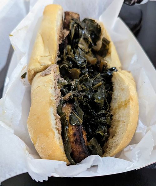 Roasted sweet potato at Killer Poboys in New Orleans