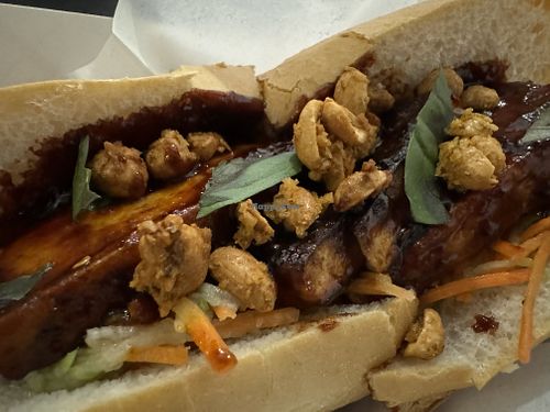 Thai bbq tofu sandwich   at Killer Poboys in New Orleans