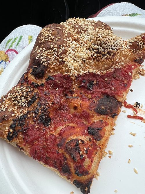 housemade marinara focaccia   at VPL Coffee Counter  in Easthampton
