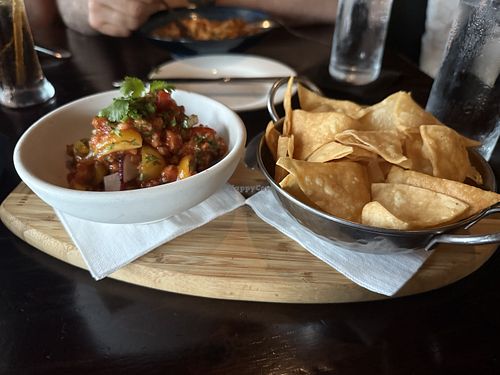 Abuelita’s Vegan Ceviche  at Mālama Pono Restaurant in Los Angeles