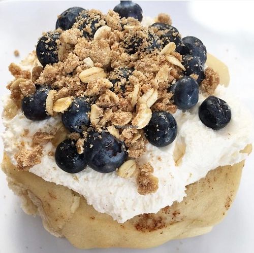 Blueberry Pie! at Cinnaholic in New Orleans