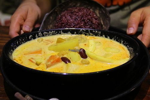 Massaman curry.  at Mango in Bangkok