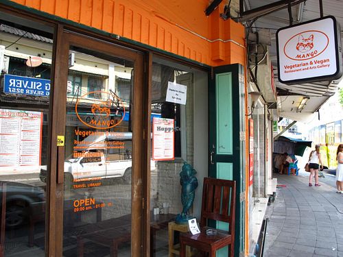 mango outside at Mango in Bangkok