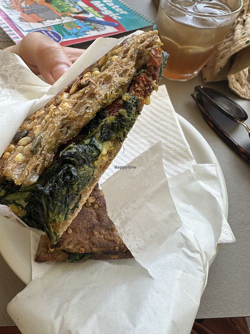 Stuffed pizza   at Cast - Cine Bistrot in Rome