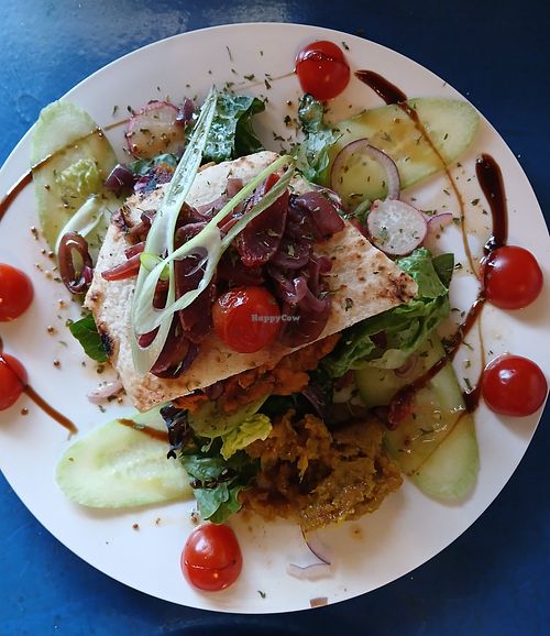 Bhaji burger at Sweet Meats in Sudbury