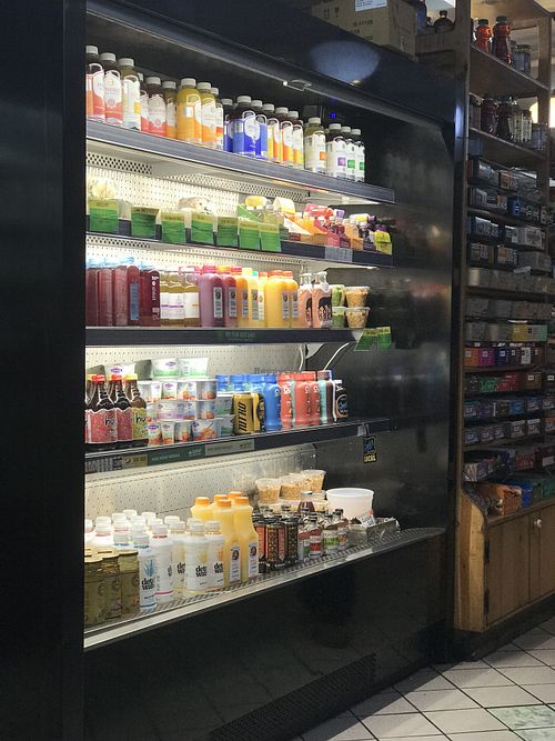 Juices and smoothies at Green Symphony in New York City