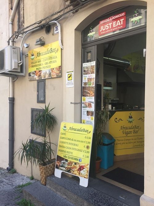 Entrance  at AbracadaBar in Catania