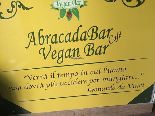 Motto at AbracadaBar in Catania