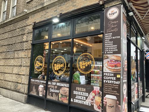 Front   at Bagel RX in New York