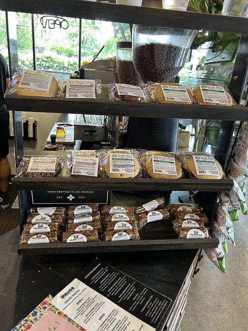 Sugar plum baked goods   at Pause Coffee House in Fair Oaks