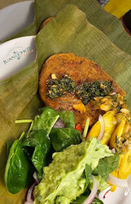 Various vegan options  at Juancho's Fonda in Asheville
