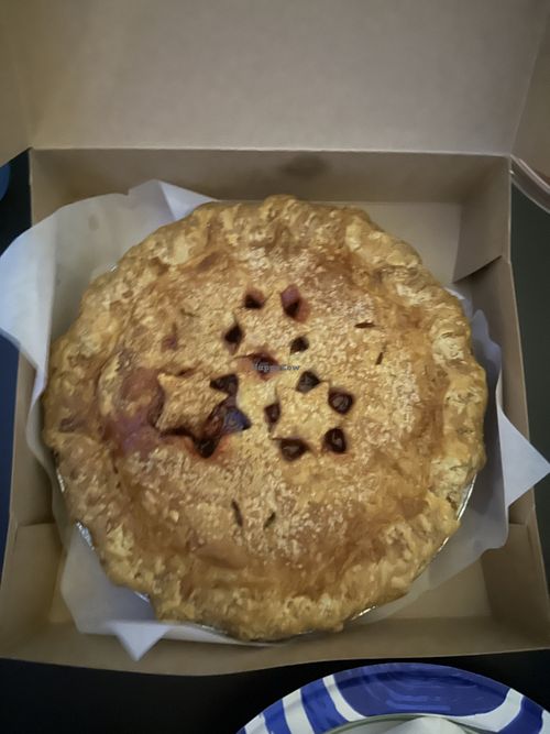 Triple berry pie (blackberry, raspberry, blueberry)  at Livin' The Pie Life in Arlington