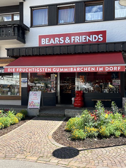 Easy to find location.  at Bears & Friends in Oberstdorf