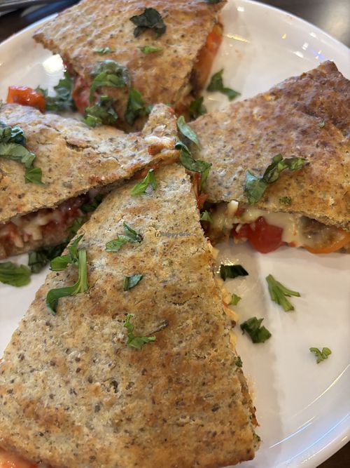 Meat your heart out flatbread  at Grain & Berry in Huntsville