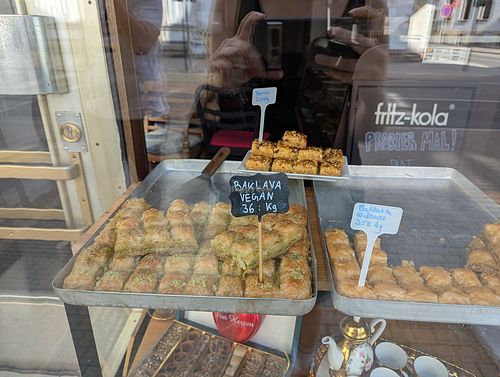 Vegan Baklava at Sweet Mitte in Jena