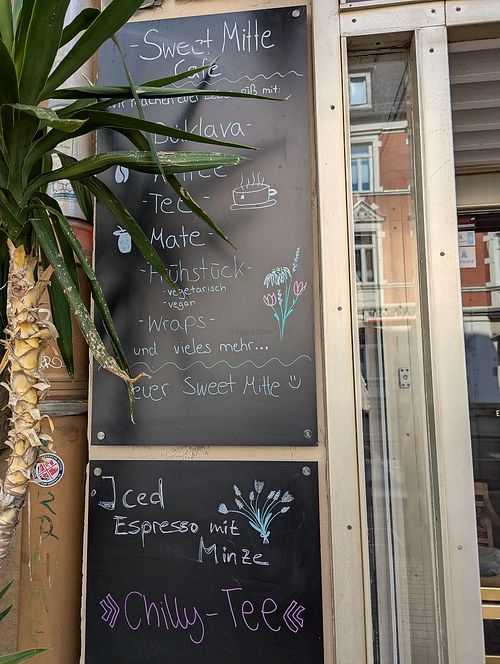 Außenkarte at Sweet Mitte in Jena