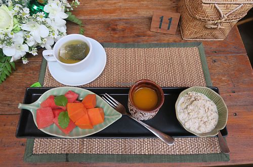 Breakfast Starter  at Green Tiger House in Chiang Mai