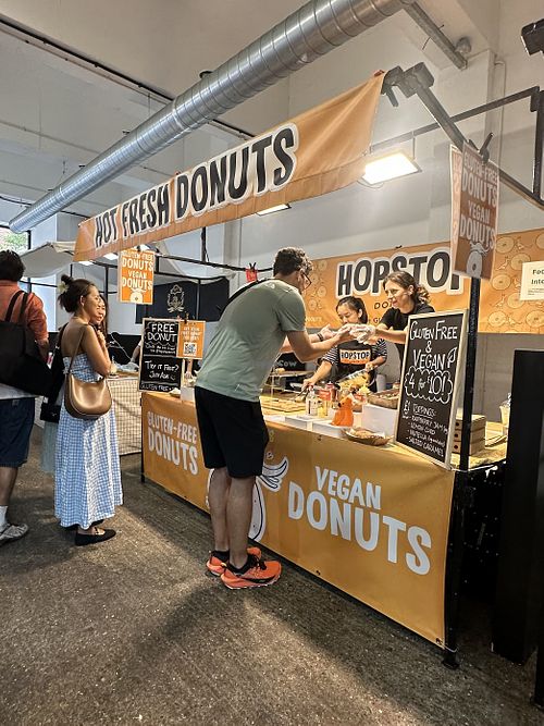   at HopStopDonuts - Pop Up in East London