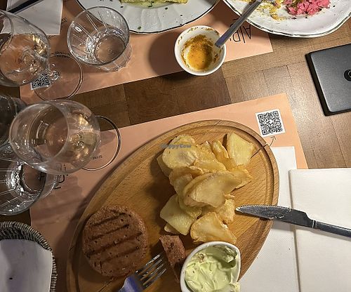 Vegan main  at Albi Chania in Crete