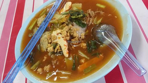 Soup at Bu Zing Vegetarian Food in Butterworth